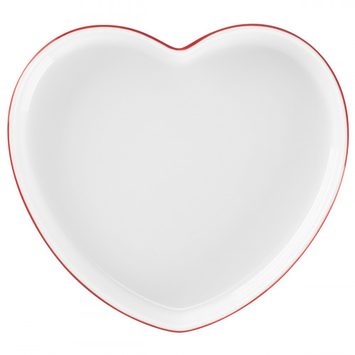 Bol bas blanc porcelaine 20,1 cm Cliché Rak