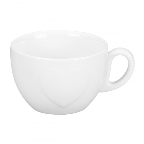 Tasse à café / thé blanc porcelaine 23 cl Ø 9,4 cm Cliché Rak