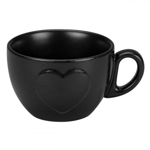 Tasse à café / thé noir porcelaine 23 cl Ø 9,4 cm Cliché Rak