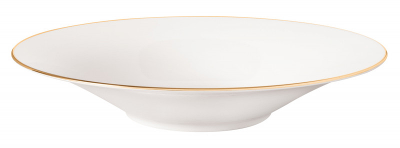 Assiette coupe creuse rond blanc porcelaine bone china Ø 28,5 cm Anmut Villeroy & Boch