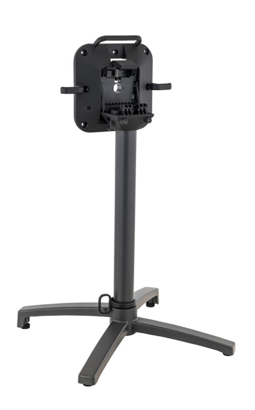 Pied de table avec sytème pliant d''extérieur gris anthracite Modena Flexmob