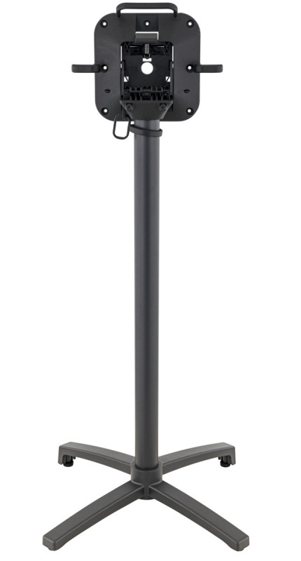 Pied de table de bar avec sytème pliant d'extérieur gris anthracite Modena Flexmob
