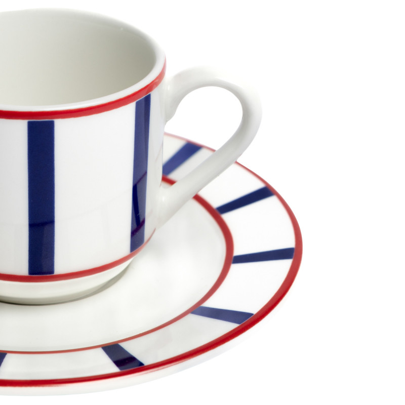 Sous tasse expresso blanc porcelaine Ø 13 cm Ama Accolade