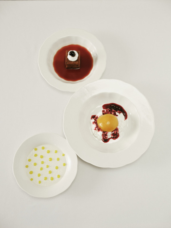 Assiette creuse rond blanc porcelaine Ø 10,5 cm Silhouette Serax