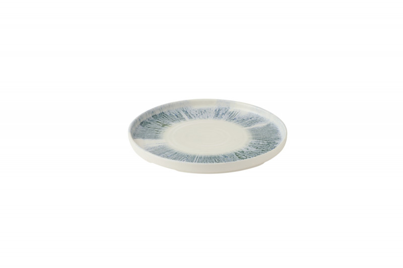 Assiette plate rond Blue porcelaine vitrifiée Ø 26 cm Lyra Churchill