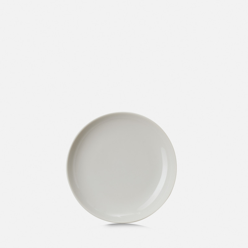 Coupelle rond Blanc albâtre porcelaine culinaire Ø 10 cm Madeleine Revol