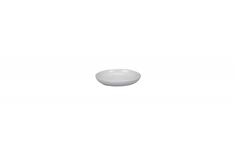 Beurrier organique ivoire porcelaine vitrifiée Ø 9 cm Between Rak