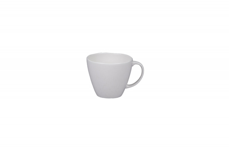 Tasse à cappuccino / thé organique ivoire porcelaine vitrifiée 23 cl Ø 9 cm Between Rak